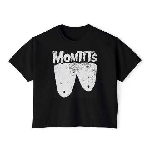 Mom Tits Boxy Tee (Misfits Parody)
