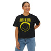 Boy Mama Boxy Tee (Nirvana Parody)